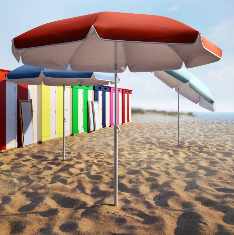 sombrillas de playa con proteccion uv
