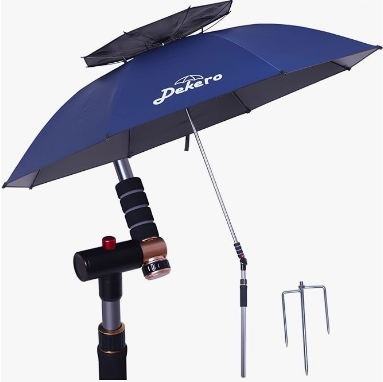 Parasol playa plegable desmontable