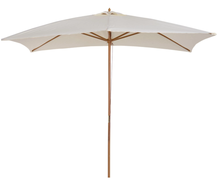 Parasol de madera exterior Outsunny