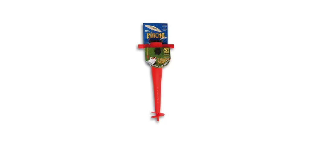 Pincho sombrilla playa decathlon plástico doble agarre